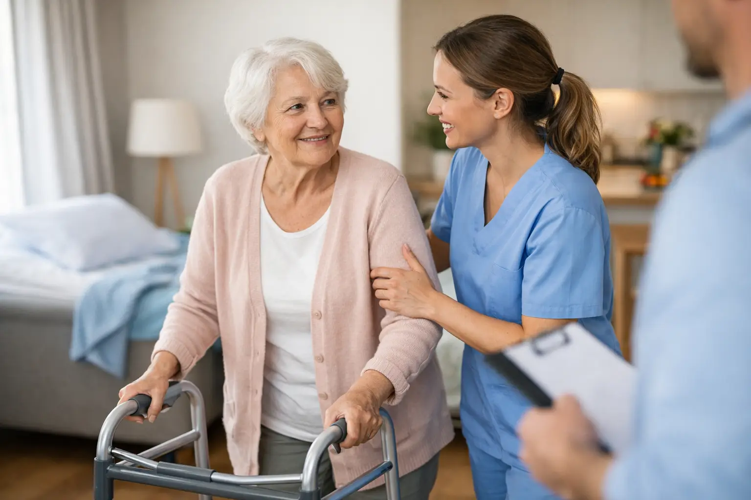 Hilfe nach Krankenhausaufenthalt zuhause
