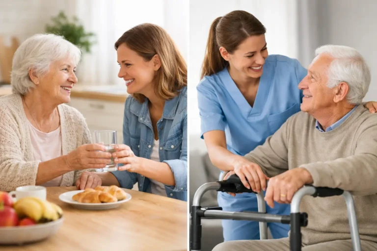 Alltagshilfe oder Pflegedienst: Was passt?