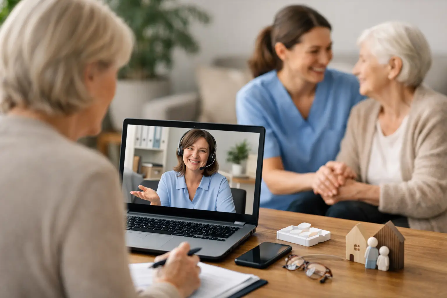 Pflegeberatung digital für schnelle Klarheit
